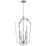 Generation Lighting. - 5134906EN-05 - Six Light Hall / Foyer - Romee - Chrome