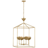 Visual Comfort Signature - JN 5303AB - LED Lantern - Alberto - Antique-Burnished Brass