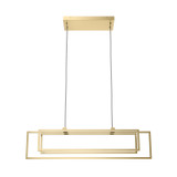 Kichler - 84322CG - LED Linear Chandelier - Jestin - Champagne Gold