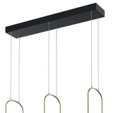 Kichler - 84315MBK - LED Linear Chandelier - Wayan - Matte Black