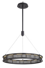 Troy Lighting - F6863-SFB - LED Pendant - Fuze - Soft Off Black
