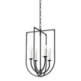 Troy Lighting - F3214-BI - Four Light Lantern - Kael - Black Iron