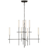 Visual Comfort Signature - IKF 5110BZ-FG - LED Chandelier - Fay - Bronze