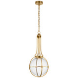 Visual Comfort Signature - CHC 5478AB-CG - LED Pendant - Gracie - Antique-Burnished Brass
