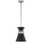 Visual Comfort Signature - CHC 5240AN-BLK - One Light Pendant - Alborg - Antique Nickel