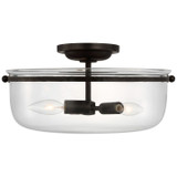 Visual Comfort Signature - CHC 4269AI-CG - LED Semi-Flush Mount - Lorford - Aged Iron