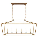 Visual Comfort Signature - CHC 2166GI - Six Light Lantern - Darlana - Gilded Iron