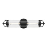 Alora - WV461102MB - Two Light Wall Sconce - Lancaster - Matte Black