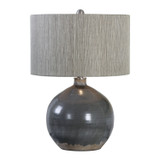 Uttermost - 27215-1 - One Light Table Lamp - Vardenis - Brushed Nickel