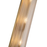 Alora - WV348224VBPG - Three Light Vanity - Willard - Vintage Brass/Prismatic Glass