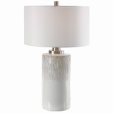 Uttermost - 26354-1 - One Light Table Lamp - Georgios - Brushed Nickel