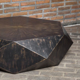Uttermost - 25832 - Coffee Table - Volker - Mango Veneer w/Worn Black Rubbed