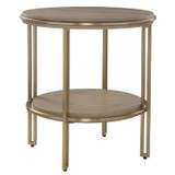 Uttermost - 25747 - Side Table - Elise - Brushed Brass