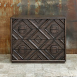 Uttermost - 25458 - Drawer Chest - Mindra - Naturally Distressed And Hand Rubbed To Expose Natural Undertones