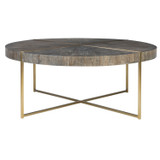 Uttermost - 25378 - Coffee Table - Taja - Brushed Brass