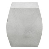 Uttermost - 25295 - Accent Stool - Grove - Soft Ivory With Natural Wood