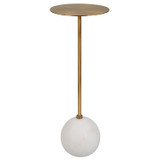 Uttermost - 25216 - Drink Table - Gimlet - Solid Brass