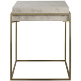 Uttermost - 25100 - Accent Table - Inda - Brushed Brass