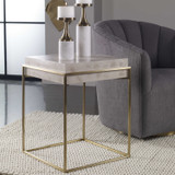 Uttermost - 25100 - Accent Table - Inda - Brushed Brass