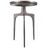 Uttermost - 25082 - Accent Table - Kenna - Textured Nickel