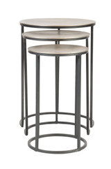 Uttermost - 25057 - Nesting Tables, Set/3 - Erik - Antique Nickel