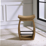 Uttermost - 24988 - Counter Stool - Connor - Dark Steel