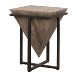 Uttermost - 24864 - Accent Table - Bertrand - Aged Black