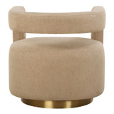 Uttermost - 23850 - Swivel Chair - Grounded - Brushed Brass