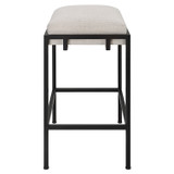 Uttermost - 23695 - Counter Stool - Paradox - Matte Black Iron