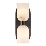 Alora - WV338902UBAR - Two Light Vanity - Lucian - Urban Bronze/Alabaster