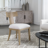 Uttermost - 23595 - Armless Chair - Idris - Natural Oak