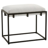 Uttermost - 23580 - Bench - Paradox - Matte Black Iron