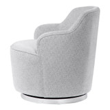 Uttermost - 23529 - Swivel Chair - Hobart - Polished Nickel