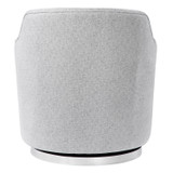 Uttermost - 23529 - Swivel Chair - Hobart - Polished Nickel