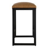 Uttermost - 23446 - Counter Stool - Atticus - Satin Black
