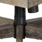 Uttermost - 23431 - Desk Chair - Aidrian - Polished Nickel