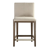 Uttermost - 23390 - Counter Stool - Klemens - Brushed Nickel