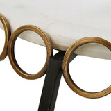 Uttermost - 22974 - Side Table - Chainlink - Antiqued Gold