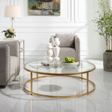 Uttermost - 22971 - Coffee Table - Radius - Antiqued Gold