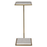 Uttermost - 22943 - Drink Table - Elevate - Brushed Brass