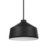 Uttermost - 22179 - One Light Pendant - Holgate - Matte Black