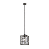 Uttermost - 21978 - One Light Mini Pendant - Arbela - Rust Black w/Aged Gray Undertones