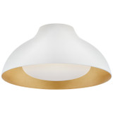 Visual Comfort Signature - ARN 4350PW-SWG - LED Flush Mount - Agnes - Plaster White