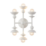 Alora - WV328611AW - Six Light Vanity - Cadence - Antique White