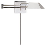 Visual Comfort Signature - 82034 PN - One Light Swing Arm Wall Lamp - VC CLASSIC - Polished Nickel