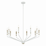 Kichler - 52348WH - Ten Light Chandelier - Armand - White