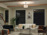 Kichler - 52075BK - Three Light Pendant/Semi Flush - Birkleigh - Black