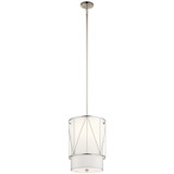 Kichler - 52073SN - One Light Pendant - Birkleigh - Satin Nickel