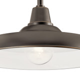 Kichler - 49991OZ - One Light Outdoor Wall Mount - Pier - Olde Bronze