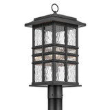 Kichler - 49832BKT - One Light Outdoor Post Mount - Beacon Square - Textured Black